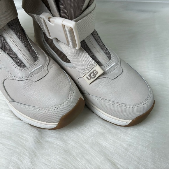 Ugg Tahoe Waterproof Boots in Cream - Picture 4 of 13